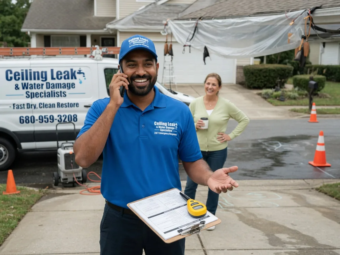 Ceiling Leak Cleanup Portage, UT FAQs